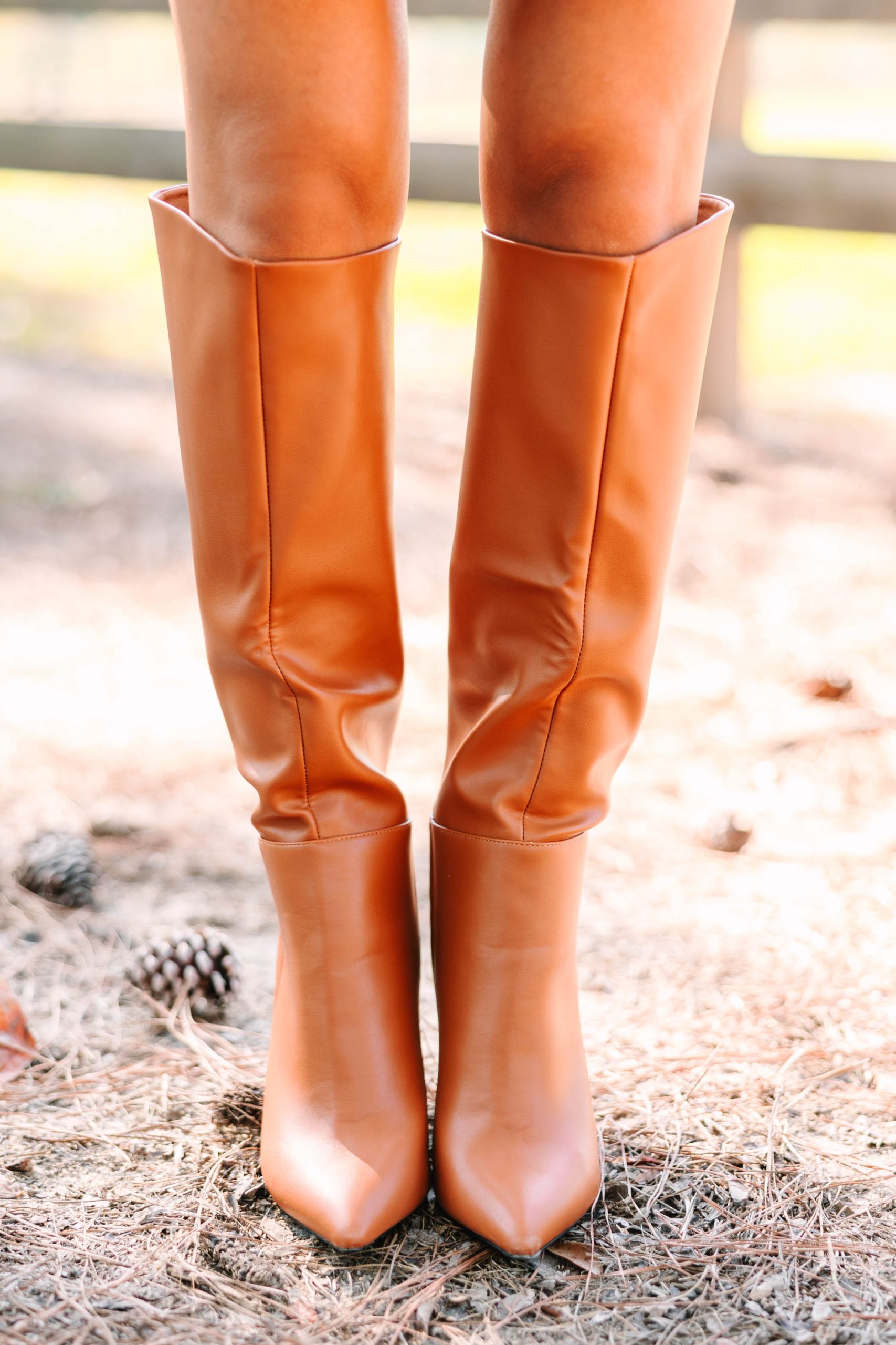 Keep It Going Cognac Brown Boots - Image 4