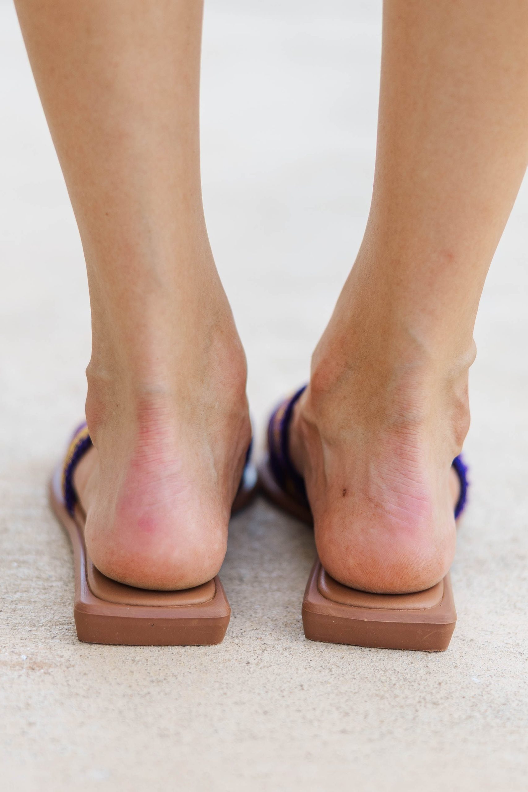 Walk On Purple Tigers Slide Sandals - Image 3